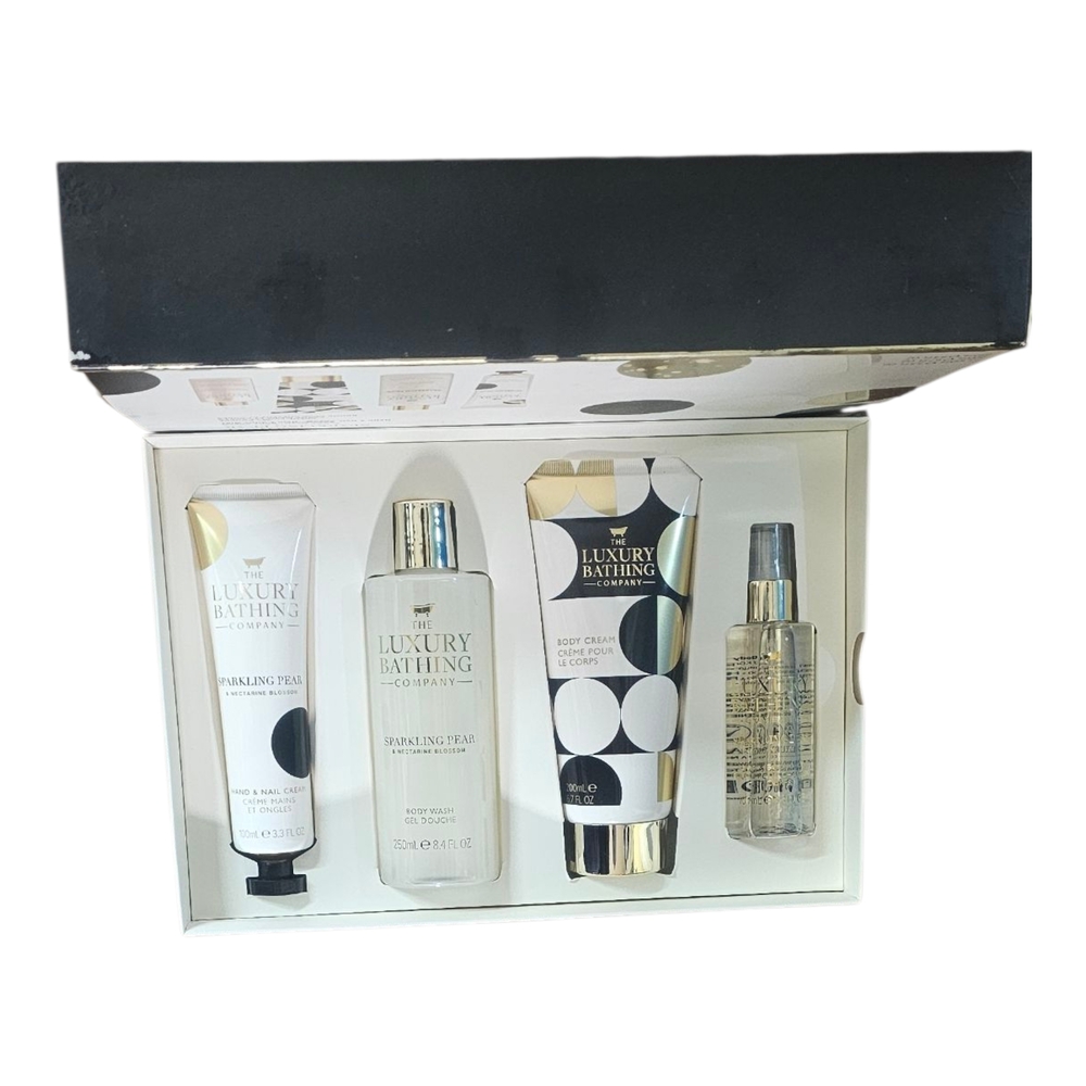 Skincare Moisturizer Set - Black and White